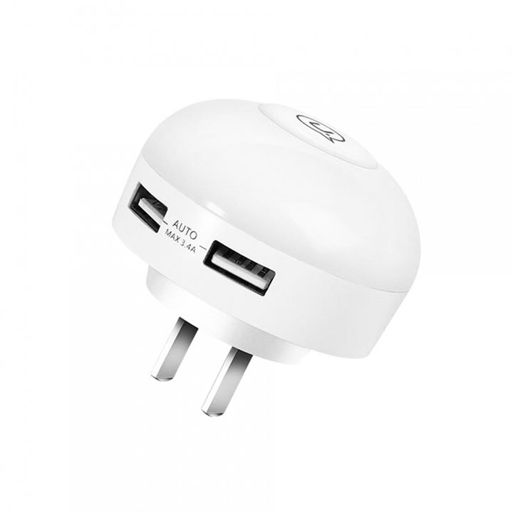 آداپتور شارژر چراغ دار مدل US-JD060 برند یوسمز USAMS